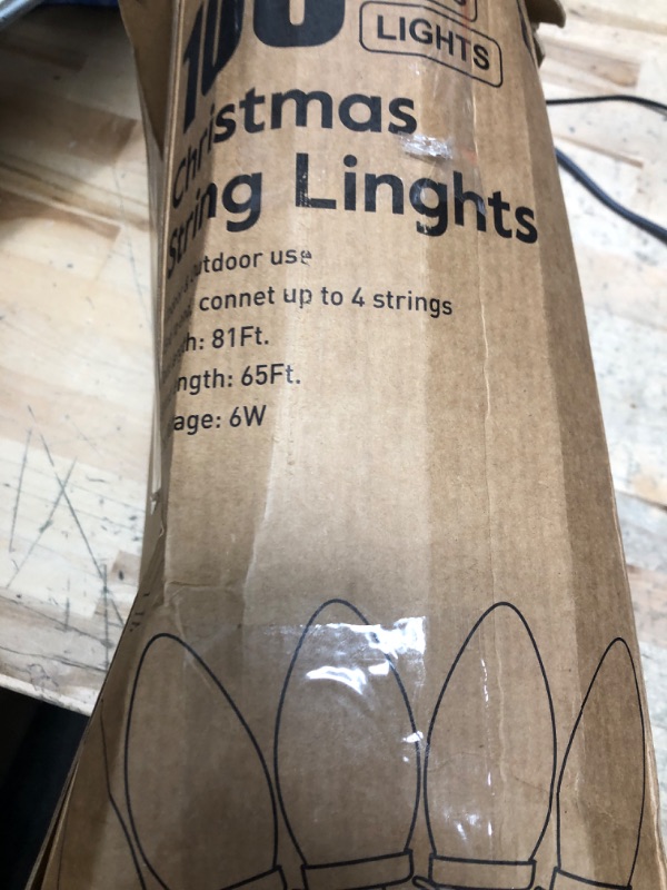 Photo 1 of 100 CHRISTMAS STRING LIGHTS