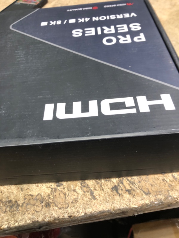 Photo 1 of Soonsoonic 4K HDMI Cable 75 Ft with Built-in Signal Booster | HDMI 2.0 High Speed Unidirectional Cables 4K@60Hz 2K 1080P 3D ARC Ethernet Cord | for UHD TV Monitor Laptop Xbox PS4 (22.8m)