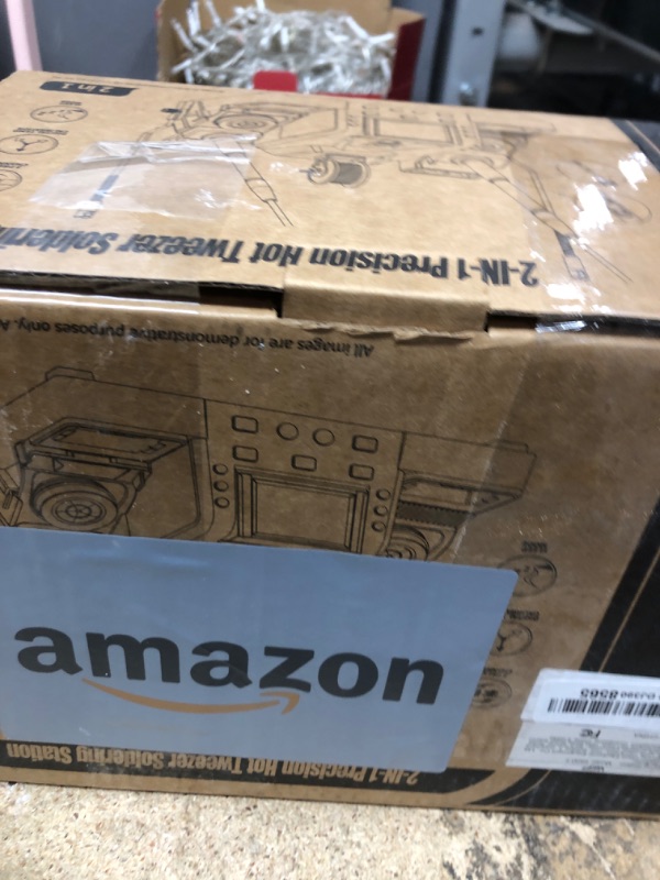 Photo 1 of WEP 982D-II 2-In-1 Micro Soldering Kit with Type-210 and 245 Micro Soldering Iron; Automatic Calibration, Adaptive Display Mode, 3 Pre-set Channels, Dynamic LCD Display, Automatic Sleep Mode and More