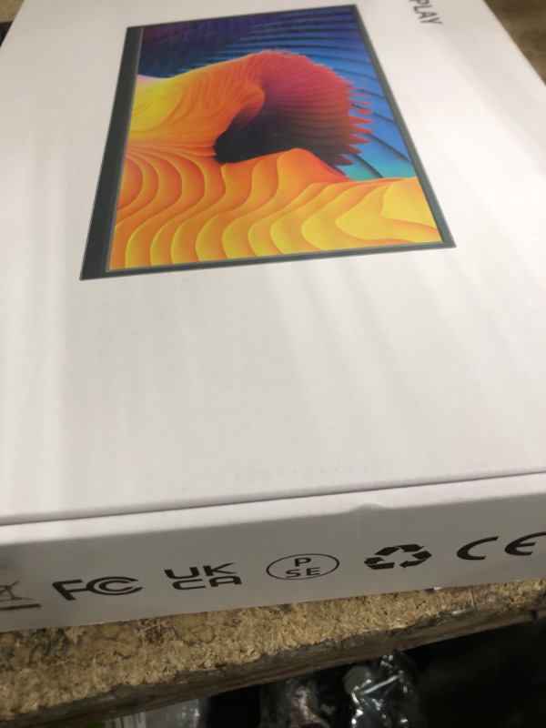 Photo 1 of HTNZIR 15.6 inch PC Monitor FHD IPS Display 1920 x 1080P LED Portable Monitor Desktop Monitor with HDMI/VGA/BNC/AV/USB/AV Port,Built-in Speakers,CCTV Monitor, VESA