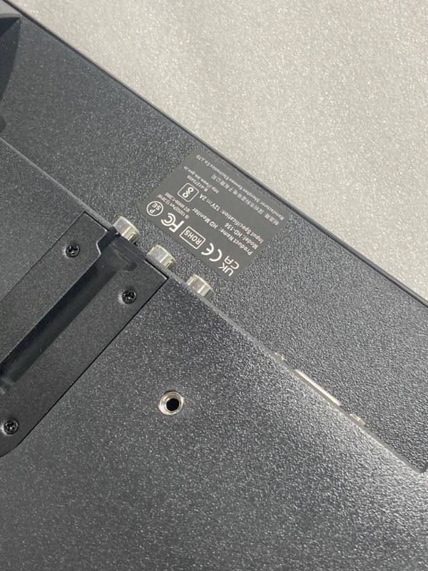 Photo 1 of HTNZIR 15.6 inch PC Monitor FHD IPS Display 1920 x 1080P LED Portable Monitor Desktop Monitor with HDMI/VGA/BNC/AV/USB/AV Port,Built-in Speakers,CCTV Monitor, VESA