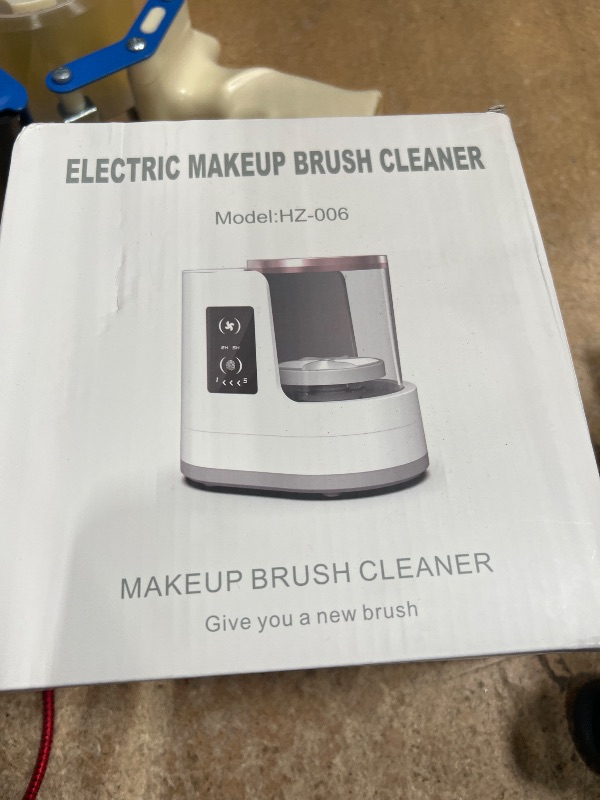 Photo 1 of 3 IN 1 Electric Makeup Brush Cleaner Machine With Makeup Brush Dryer-Holder-Portable Automatic USB Cosmetic Brushes Cleaner Tool for All Size Beauty Makeup Brush Set,Contour, Eyeshadow, Blush Brush