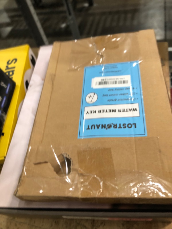 Photo 2 of LOSTRONAUT 12" Water Meter Key - Professional Garden and Plumbing Tool for Opening and Closing Valves with Ease - with Reinforced Steel T-Handle and 4-Way Spigot Selector for Versatile Applications