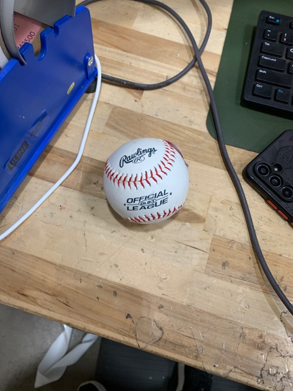 Photo 1 of RAWLINGS OFFICIAL LEAGUE BALL 