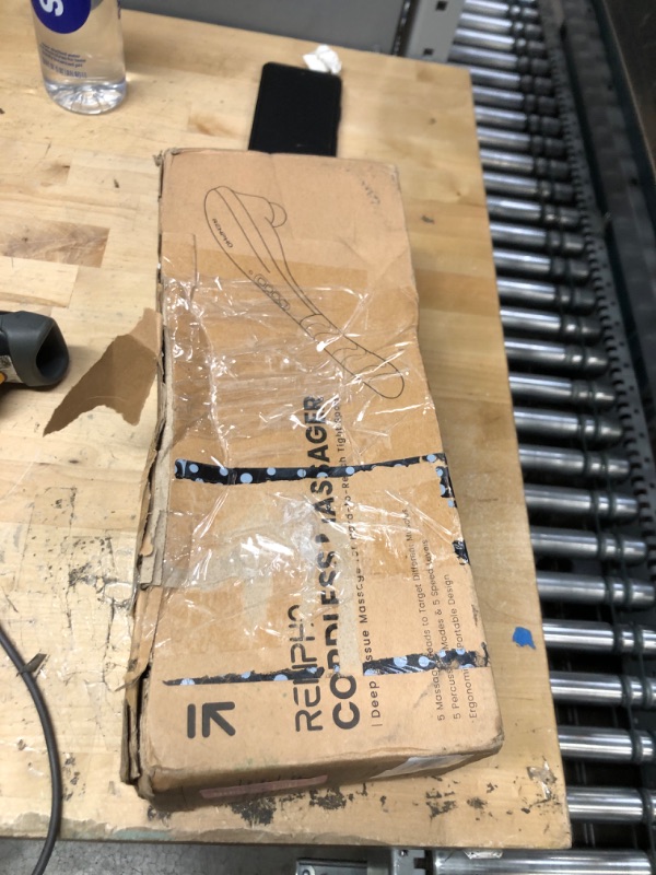 Photo 1 of RENPHO Rechargeable Handheld Back Massager, Cordless Electric Neck Massage Tool for Shoulder, Foot, Leg, Calf, FSA & HSA Eligible, Gifts for Women and Men