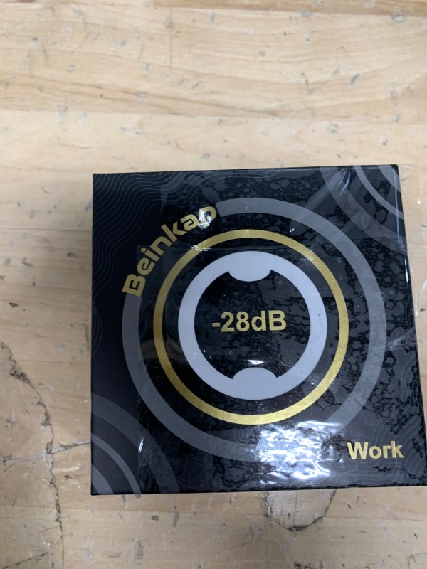 Photo 1 of 2 Noise Cancelling Ear Plugs, Beinkap Sleeping Earplugs with 12 Silicone Soft Reusable Ear Tips for Social Gatherings, Work, Sleeping, Concerts, Parenting, Conversation, 28 dB Noise Reduction