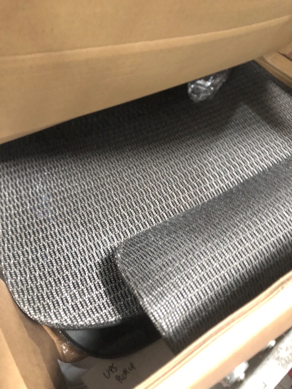 Photo 1 of **ITEM IS MISSING SOME PARTS**
Ergonomic Office Chair, Breathable Mesh with Adaptive Lumbar Support, 3D Headrest, Armrests, Retractable Footrest, and a Six-Position Adjustable Backrest, Black