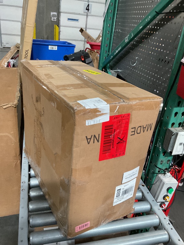 Photo 1 of **ITEM IS MISSING SOME PARTS**
Ergonomic Office Chair, Breathable Mesh with Adaptive Lumbar Support, 3D Headrest, Armrests, Retractable Footrest, and a Six-Position Adjustable Backrest, Black
