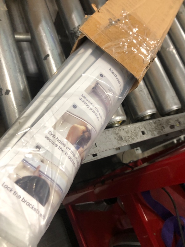 Photo 1 of 100% Blackout Cordless Roller Window Shades, Free-Stop Black Out Blinds for Indoor Windows,Thermal Insulated UV Protection,Window Shades Pull Down for Home,Office,Easy to Install,27" W x 72" H, White