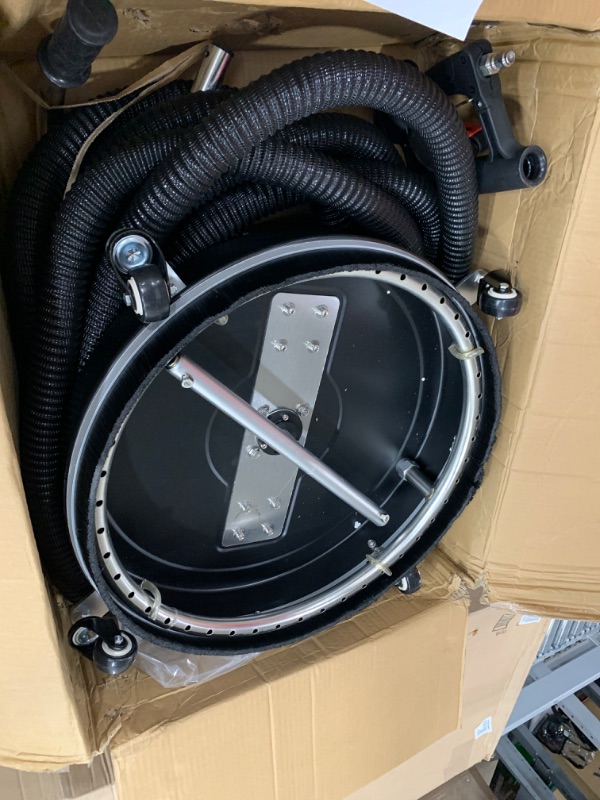 Photo 1 of EVEAGE 20" Pressure Washer Surface Cleaner with Water Recovery System, EP004 Stainless Steel Power Washer Surface Cleaner, 4500 PSI, Perfect for Driveways, Sidewalks,Patios, Cleaning (BK20-01)