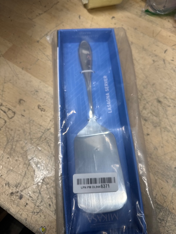 Photo 1 of *only 1 piece** IAXSEE 11 PCS Serving Utensils, Large Stainless Steel Spoons Forks Tongs, Pie Server, Great for Hostess Buffet Catering Banquet Party, Silver