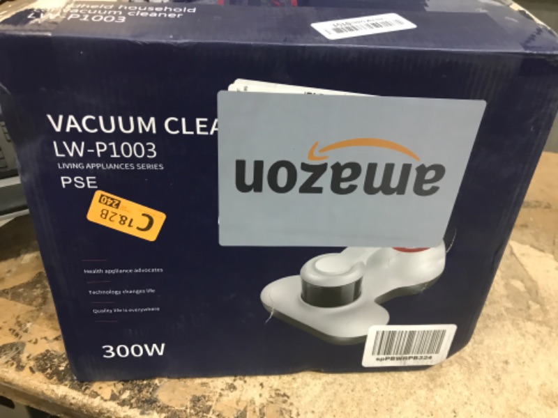 Photo 1 of *PARTS ** Hersven Mattress Vacuum Cleaner, UV Bed Cleaner 12KPa Handheld Upgraded Effectively Clean Up Bed, Pillows, Cloth Sofas, Carpets and Ther Fabric Surfaces