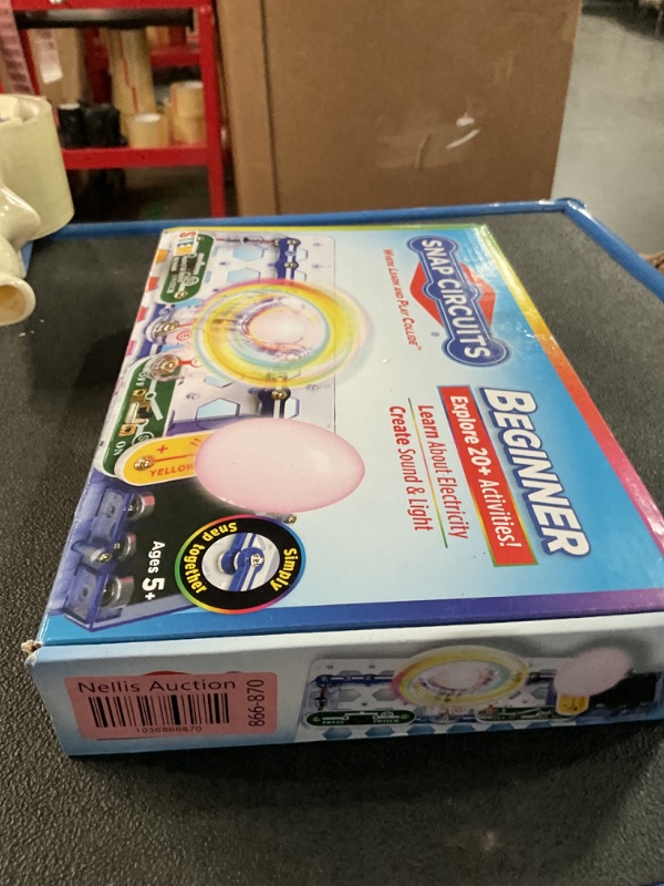 Photo 1 of Snap Circuits Beginner, Electronics Exploration Kit, Stem Kit for Ages 5-9 (SCB-20)