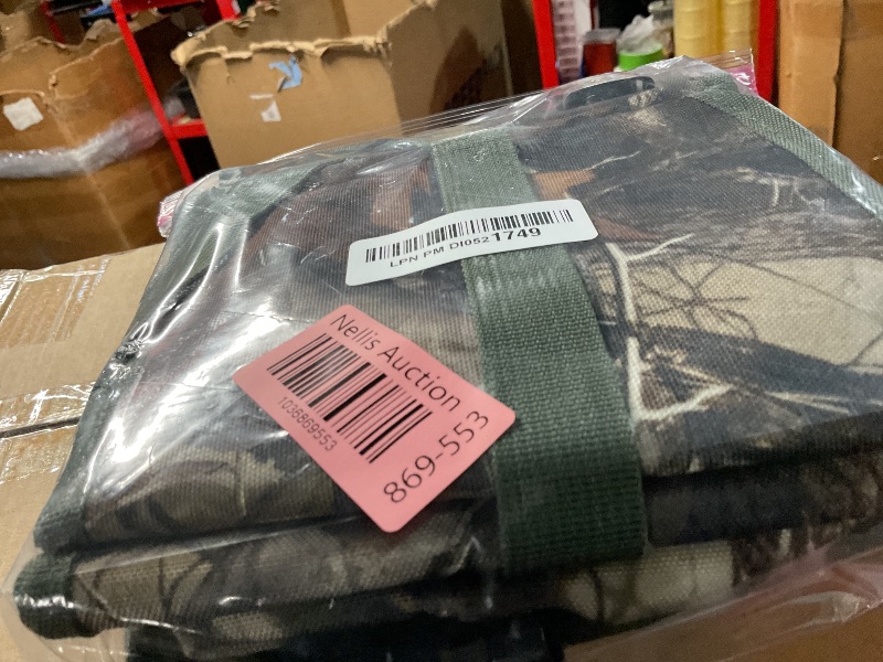 Photo 1 of Hunthor Truck Gun Rack (A Pair), 900D Adjustable Seat Back Gun Storage, Heavy Duty Automotive Rifle Holder Hunting Accessories for Jeep, Truck, SUV, Off-Road Vehicles(Camo)