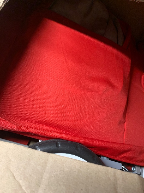Photo 1 of ***(MISSING PARTS/ SEE NOTES)***
Radio Flyer 3 in 1 EZ Fold Stroller Wagon with Canopy and Adjustable Handle, Red