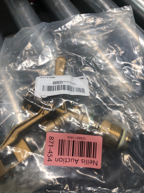 Photo 1 of (Incomplete) 3/4-in Brass Impact Sprinkler with 4pcs Nozzles 1/8",9/64",5/32",11/64" (1-Pack)