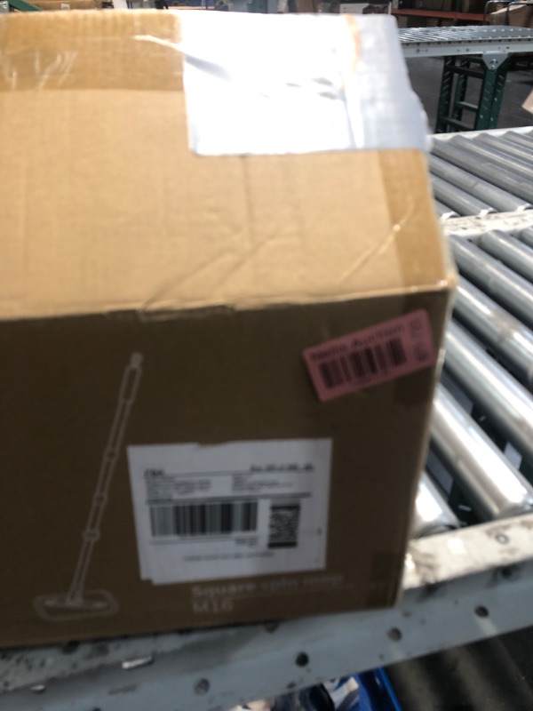 Photo 1 of (PARTS) (UNTESTED) Mop and Bucket Set – Easy-to-use Spin Mop with Separate Dirty Water System, Deep-Cleaning Mops for Floors, Versatile Mops for Walls