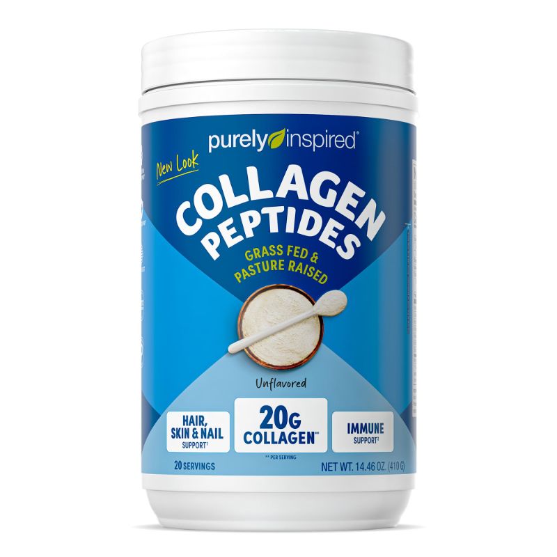 Photo 1 of **(EXP: 2/27) NON-REFUNDABLE** Purely Inspired Collagen Powder, Unflavored (20 Servings) - 20g Collagen Peptides Protein Powder for Women & Men - Grass-Fed & Pasture Raised - Gluten-Free, Paleo & Keto-Friendly Collagen Drink