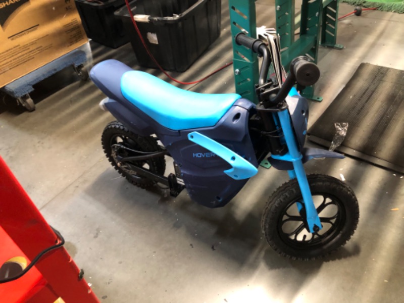 Photo 8 of (used)(see images for damage)Hover-1 My First Dirt Bike for Kids - 300W Motor, 9MPH Max Speed, 9 Mile Range, 120LB Max Weight