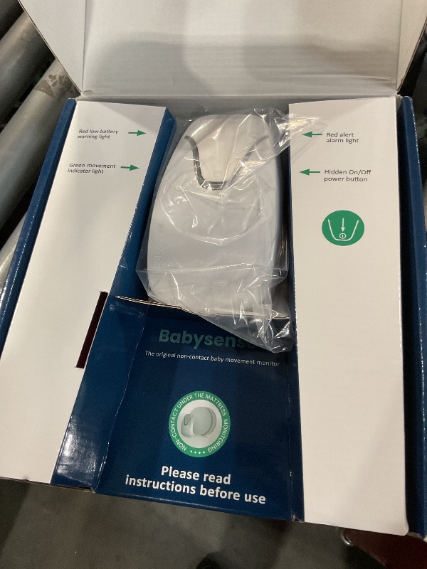 Photo 1 of (used)(see all images) Babysense 7 Baby Sleep Breathing Movement Monitor for Newborn and Infants, No WiFi, Non Wearable