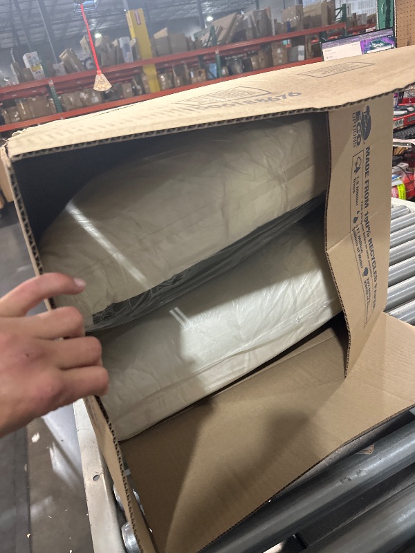 Photo 1 of ***NONREFUNDABLE, PARTIAL SET**TRUCK PICKUP*4 SEPERATE BOXES*Merax 86.5" Sectional Sofa with Storage Pockets & Removable Ottomans, Cream 5 Seat U Shaped Sleeper Cloud Couch Set, Convertible L-Shaped Upholstered SofaBed for Living Room and Apartment, White