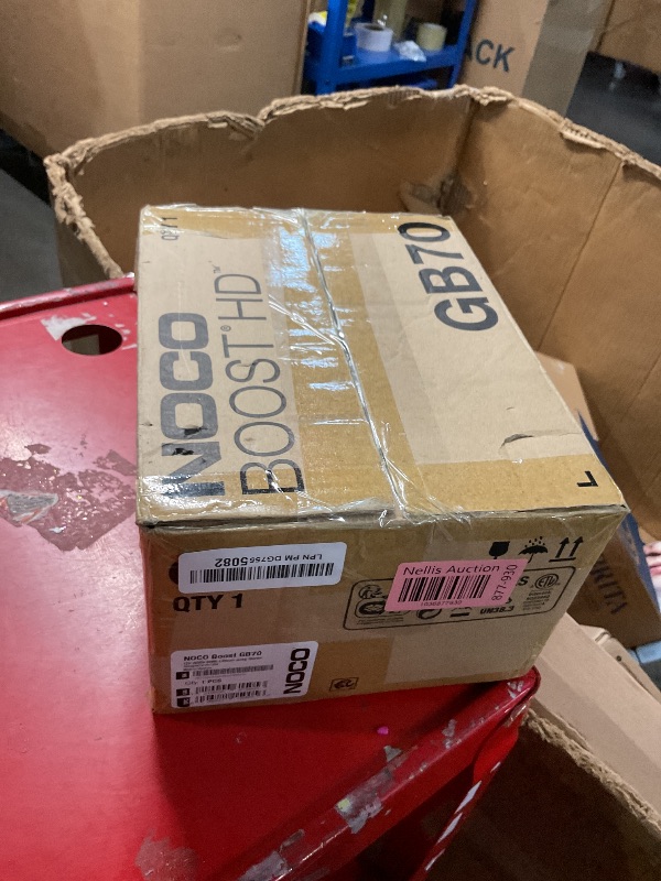 Photo 1 of NOCO Boost HD GB70 2000A UltraSafe Car Battery Jump Starter, 12V Battery Booster Pack, Jump Box, Portable Charger and Jumper Cables for 8.0L Gasoline and 6.0L Diesel Engines