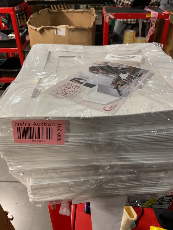 Photo 1 of Cakebon Cake Boxes - 10x10x10 inch 24-pack - Box With Window for Birthdays, Weddings and Parties