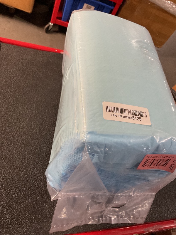 Photo 1 of 100 Count 22” x 22” Super Absorbency Disposable Underpads, Leakproof Quick Drying Disposable Pads for Baby, Puppy and Adults, Puppy Pads, Cat Pee Pads for Dogs, Potty Puppy Training Pads