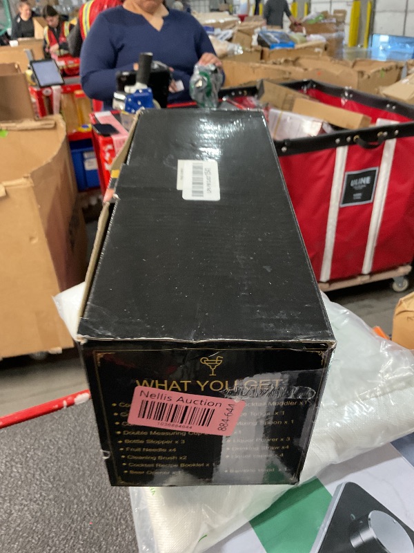 Photo 1 of Secilla 30pcs Mixology Bartender Kit with Stand, 25oz Bar Set Cocktail Shaker Set, Professional Bartending Kit Home Bar Tools Set Bar Accessories Father's Day White Elephant Gifts