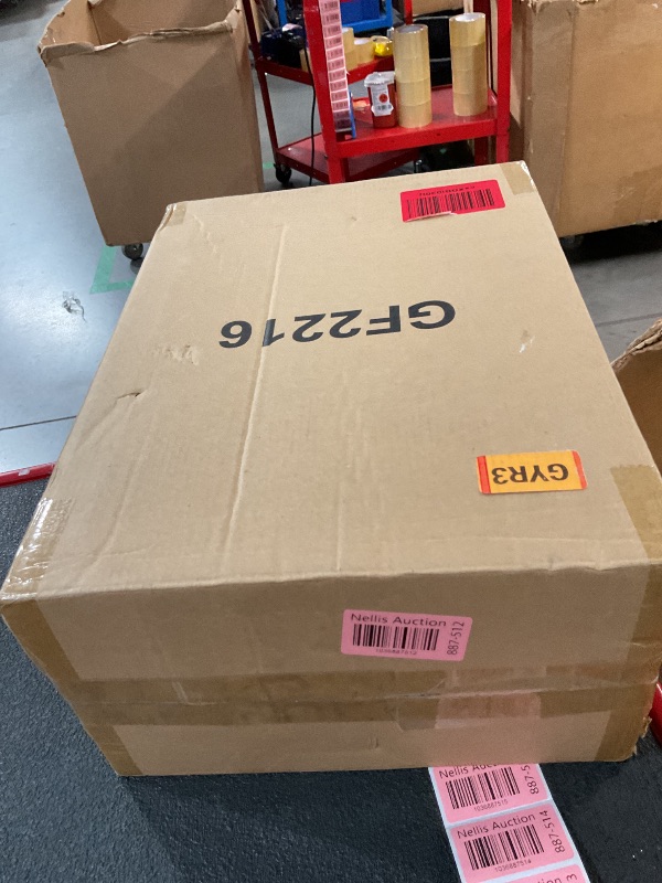 Photo 1 of iSPECLE Freezer Organizer Bins - 4 Pack Upright Freezer Baskets for 16/17 / 21 Cu.Ft Stand up Freezer, Easily Get Food, Stop Food Fall out from Freezer Better Ventilation, 2 Large 2 Medium, White