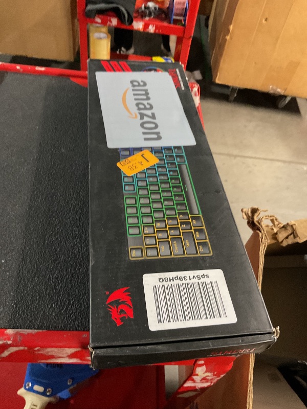 View 2 of Redragon Mechanical Gaming Keyboard, Wired Mechanical Keyboard with 11 Programmable Backlit Modes, Hot-Swappable Red Switch, Anti-Ghosting, Double-Shot PBT Keycaps, Light Up Keyboard for PC Mac