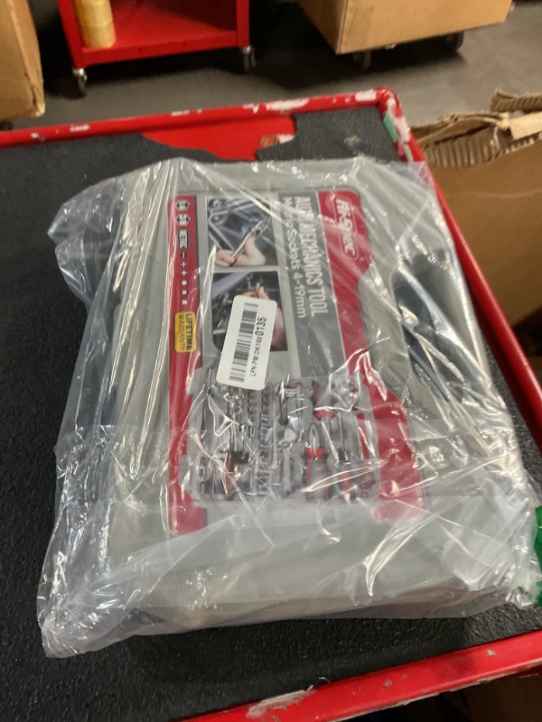 Photo 1 of Hi-Spec Tools 67Pc Metric Auto Mechanic Tool Set, Motorcycle & Car Tool Kit, Auto Repair Tool Set with Pliers, Screwdriver Set, Socket Kit & Tool Box Storage Case for Cars, Trucks, Boats RVs & Jeeps