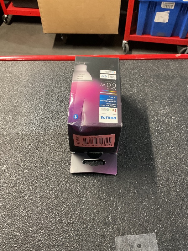 Photo 1 of Philips Hue Smart 60W GU10 LED Bulb - White and Color Ambiance Color-Changing Light - 2 Pack - 450LM - Indoor - Control with Hue App - Works with Alexa, Google Assistant and Apple Homekit, 584680