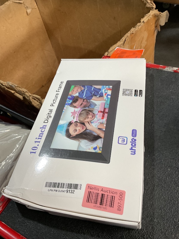 Photo 2 of (PART ONLY NON FUNCTIONAL NO RETURNS OR REFUNDS) 
Uhale Digital Picture Frame WiFi Smart Slideshow Picture Frames 10.1Inch HD Digital Photo Frame, 16GB Storage, Electronic Picture Frame Easy to Share Photos and Video via Uhale APP-Gifts for Family