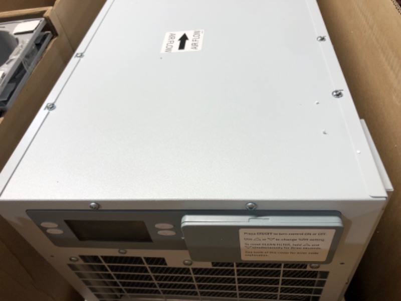 Photo 1 of AprilAire E070 Pro Dehumidifier Bundle - 70 Pint Whole House Dehumidifier - Full Complete Kit - Crawl Spaces, Basements, Whole Homes, Commercial up to 2,800 sq. ft - 5 Year Warranty Included