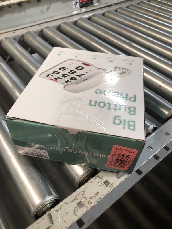 Photo 1 of Big Button Phones for Seniors - Large Buttons for Visually Impaired Phone, 80dB+ Handset Volume for The Hearing Impaired, Elderly Phone for Seniors, Alzheimer's, Dementia - Landline Phone for Seniors