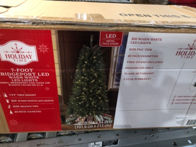 Photo 1 of 7FT Bridgeport Spruce LED Christmas Tree
