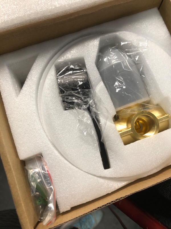 Photo 1 of DOLGABA Shower Valve Handle Single Function Shower Mixer Valve Kit Replacement Round Wall Mount Rough-in Control Valve Bathroom Trim Kit Female Thread, Matte Black