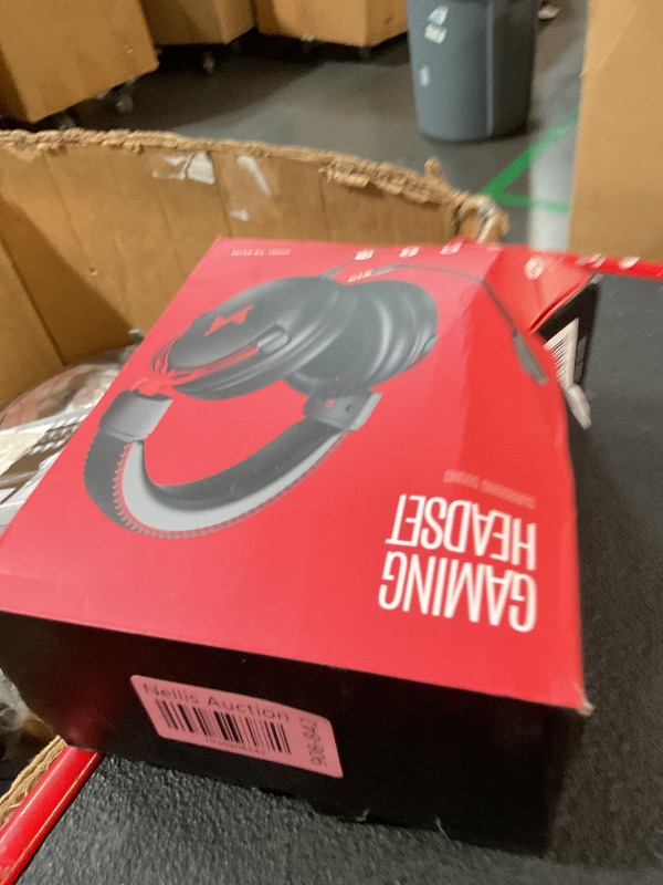 Photo 1 of DEEBOX Gaming Headset for PC, PS5, PS4, Xbox, Gaming Headphone with Detachable Noise Canceling Mic, Wired Gaming Headsets 3.5mm for PC, Laptop, Mac & Nintendo NES Games