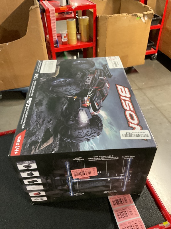 Photo 1 of ITEFDTUTNE Brushless RC Buggy 1/10 4X4 RTR All Terrains RC Truck, High Speed 4WD Remote Control Off-Road RC Drift Car, Electric Car Gift for Adults Boys, 2pcs 2200 mah Batteries