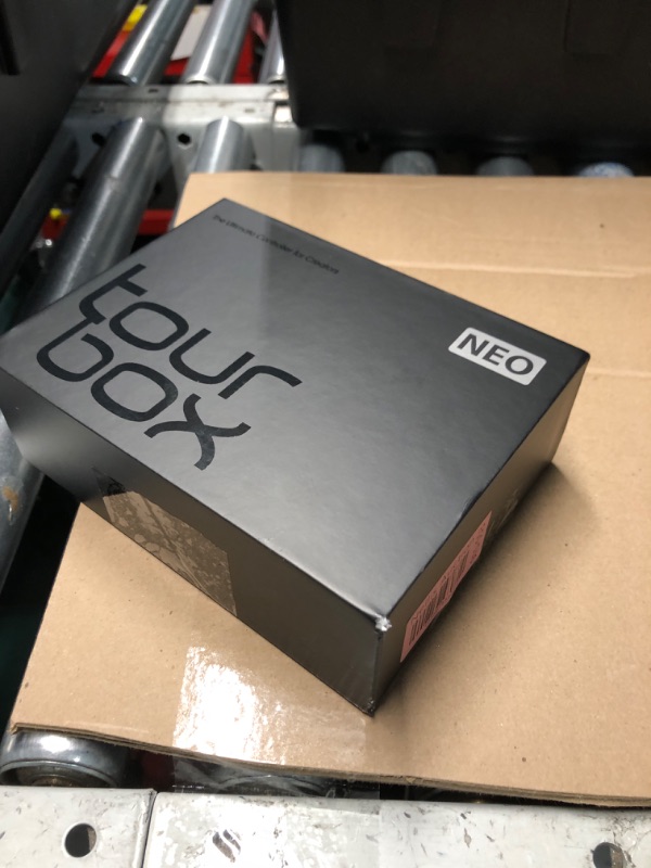 Photo 1 of TourBox NEO, Custom Controller for Photo Video Editing, Color Grading, Illustration, MacOS/Windows, Photoshop Lightroom Davinci Resolve After Effects Premiere Final Cut Pro Programmable Keyboard