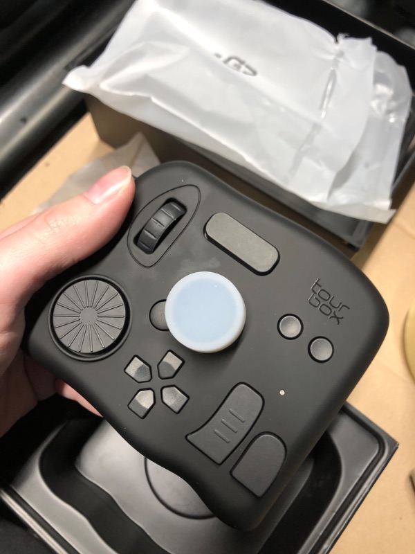 Photo 1 of TourBox NEO, Custom Controller for Photo Video Editing, Color Grading, Illustration, MacOS/Windows, Photoshop Lightroom Davinci Resolve After Effects Premiere Final Cut Pro Programmable Keyboard