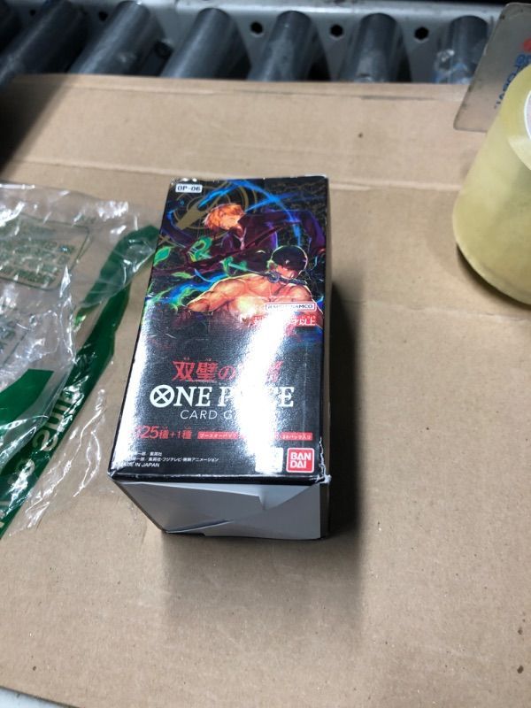 Photo 1 of ***ALREADY OPENED, NONREFUNDABLE*** BANDAI NAMCO Entertainment One Piece Card Game Wings of The Captain [OP-06] Box Japanese Version