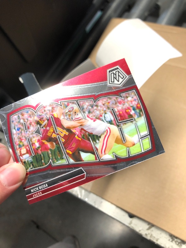 Photo 4 of ***ALREADY OPENED, MISSING 9 CARDS, NONREFUNDABLE*** 2024 Panini NFL Mosaic Football Trading Cards Blaster Box