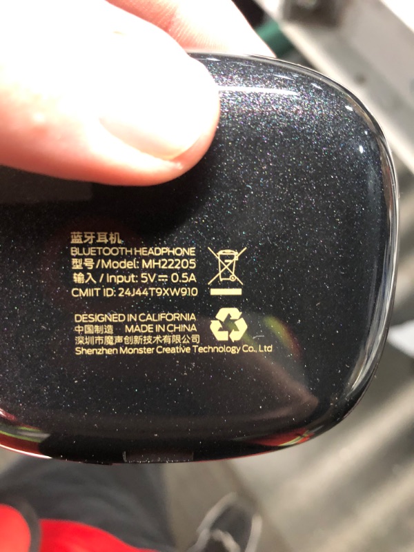 Photo 1 of Monster Open Ear Headphones Touch Screen Earbuds, Open Touch Pro 100 Wireless Earbuds Support TF Card, Bluetooth Earbuds with ENC Clear Talk, Multiple EQ Modes, Comfort Earhooks, IPX5, 30H Playback