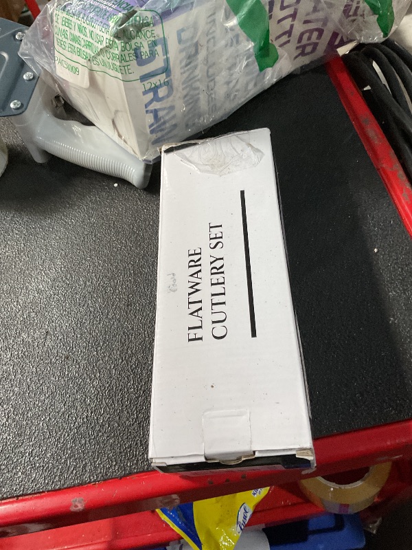 Photo 1 of 30-Piece Gold Silverware Set, Flatware Set for 6, Food-Grade Stainless Steel Cutlery Set, Includes Spoons Forks Knives, Kitchen Cutlery for Home Office Restaurant Hotel