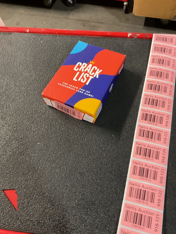 Photo 2 of ***INCOMPLETE - MISSING CARDS - SEE PICTURES***
SAVANA Crack List - The Crack-You-Up Categories Card Game | 2+ Players | Quick and Hilarious Game for Kids, Teens and Adults | Family Board Games