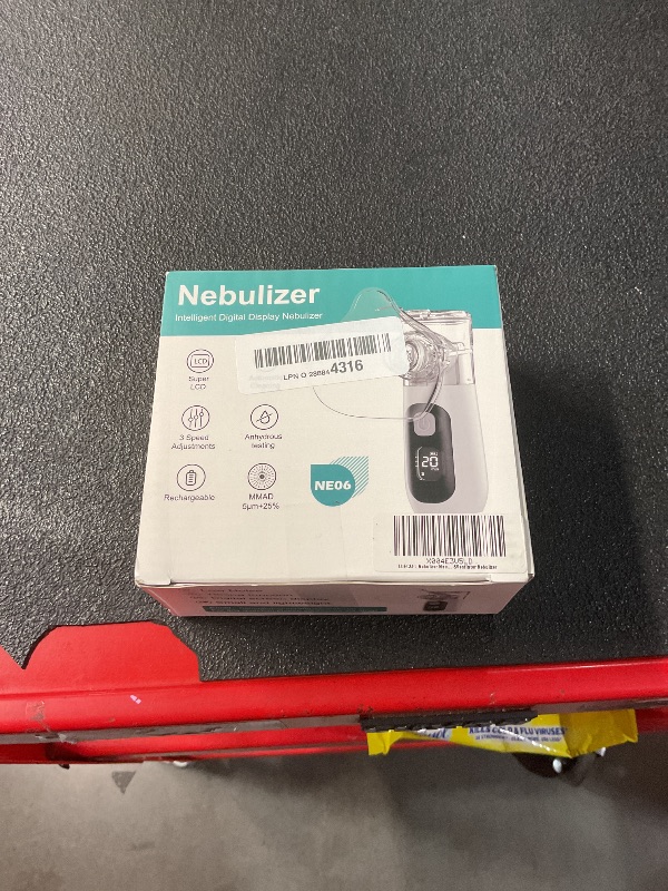 Photo 1 of LUECAEL Nebulizer Machine for Adults & Kids - Portable Nebulizer for Breathing with Mask,Spacer, Desktop Asthma Compressor &Jet &Ventilator Nebulizer