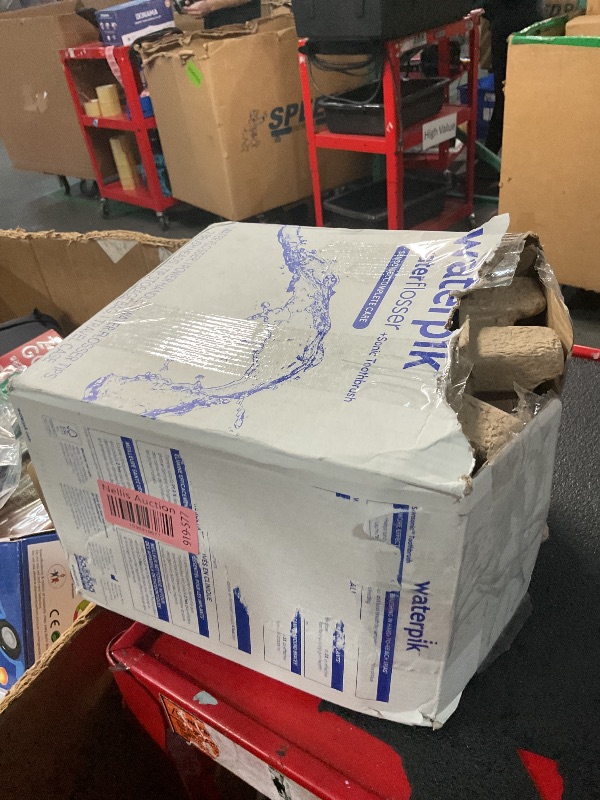 Photo 1 of Waterpik Sensonic Complete Care Water Flosser and Rechargeable Electric Toothbrush Combo Set for Teeth Cleaning and Flossing, CC-04, White, Packaging May Vary