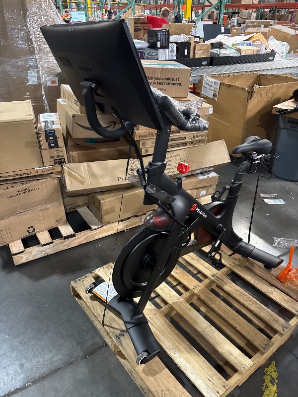 Photo 3 of ****PALLET TRUCK OR TRAILER PICK UP***Original Peloton Bike | Indoor Stationary Exercise Bike with Immersive 22" HD Touchscreen (Updated Seat Post)